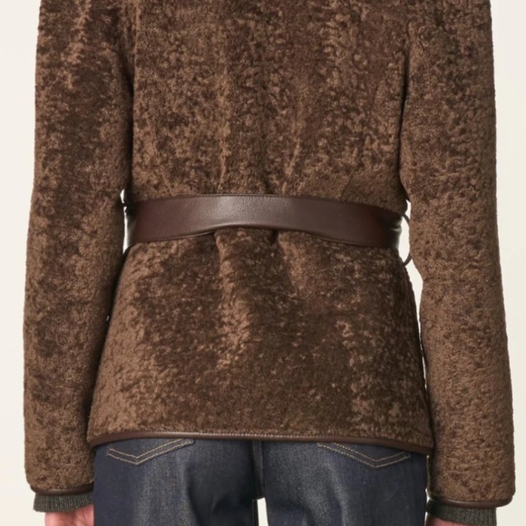 🔥🧥 VANESSA BRUNO FAUX FUR REVERSIBLE JACKET🧥🔥 - Picture 5 of 9